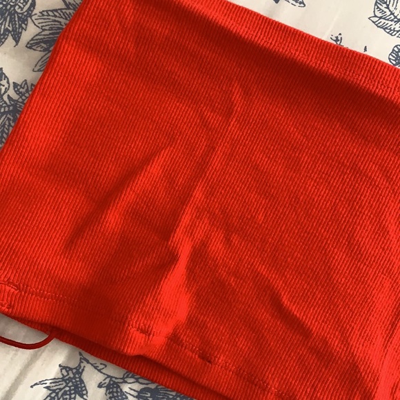 ZARA strappy red crop top - Picture 4 of 4